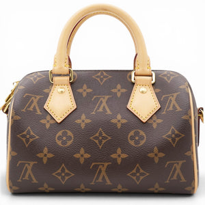 Monogram Speedy Bandouliere 20 Black