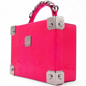 Ottomar Monogram Small Berlin Crossbody Sugar Pink