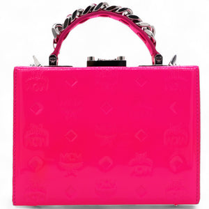 Ottomar Monogram Small Berlin Crossbody Sugar Pink