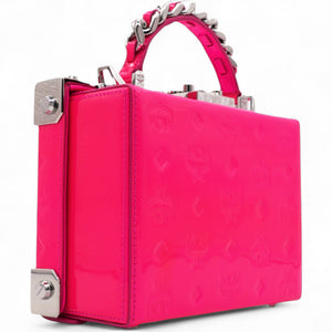 Ottomar Monogram Small Berlin Crossbody Sugar Pink