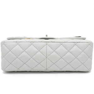 Silver 2.55 Canvas Reissue Space Charms 227 Flap Bag