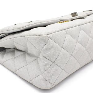 Silver 2.55 Canvas Reissue Space Charms 227 Flap Bag