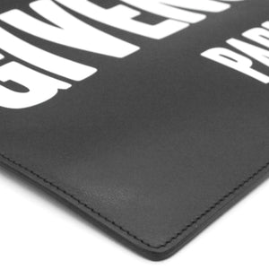 Logo Printed Clutch