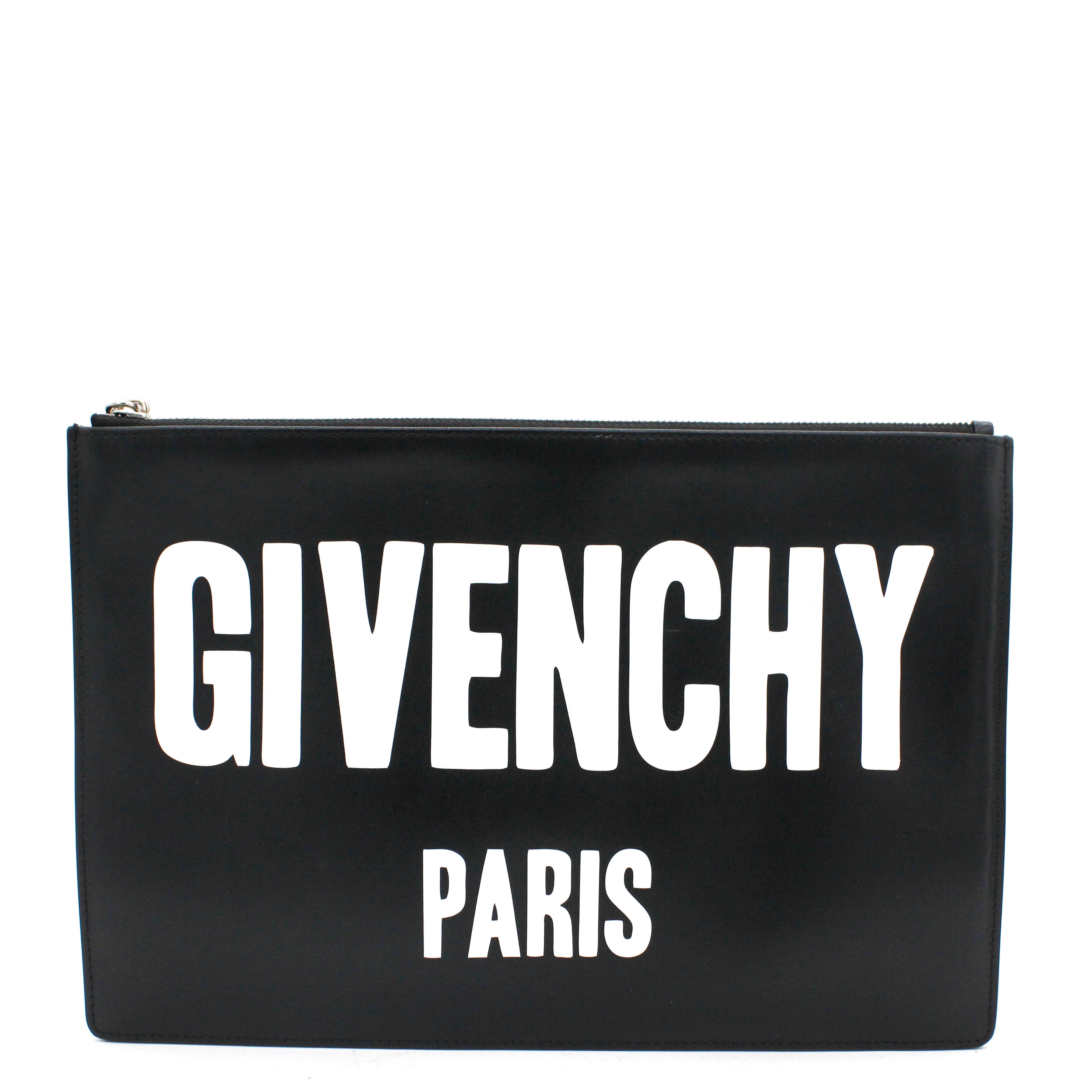 Logo Printed Clutch