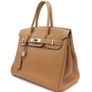 Togo Birkin 30 Gold Silver