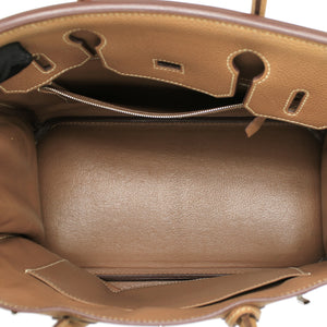 Togo Birkin 30 Gold Silver