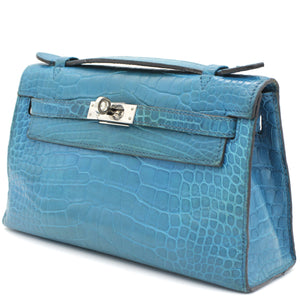 Crocodile Mini Kelly Pochette Clutch