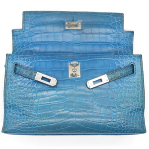 Crocodile Mini Kelly Pochette Clutch