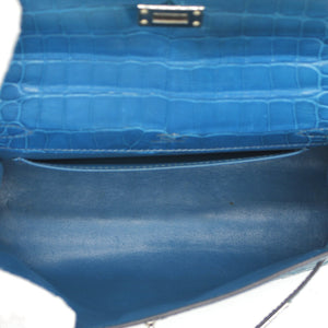 Crocodile Mini Kelly Pochette Clutch