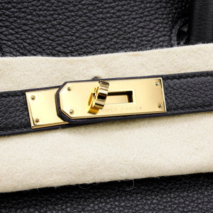Birkin 35 handbag Black Togo