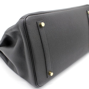 Birkin 35 handbag Black Togo