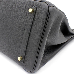 Birkin 35 handbag Black Togo
