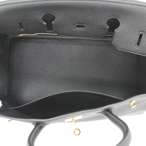 Birkin 35 handbag Black Togo