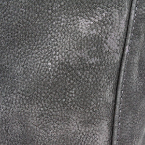 Black Iridescent Leather Mama Forever Large Flap Shoulder Bag