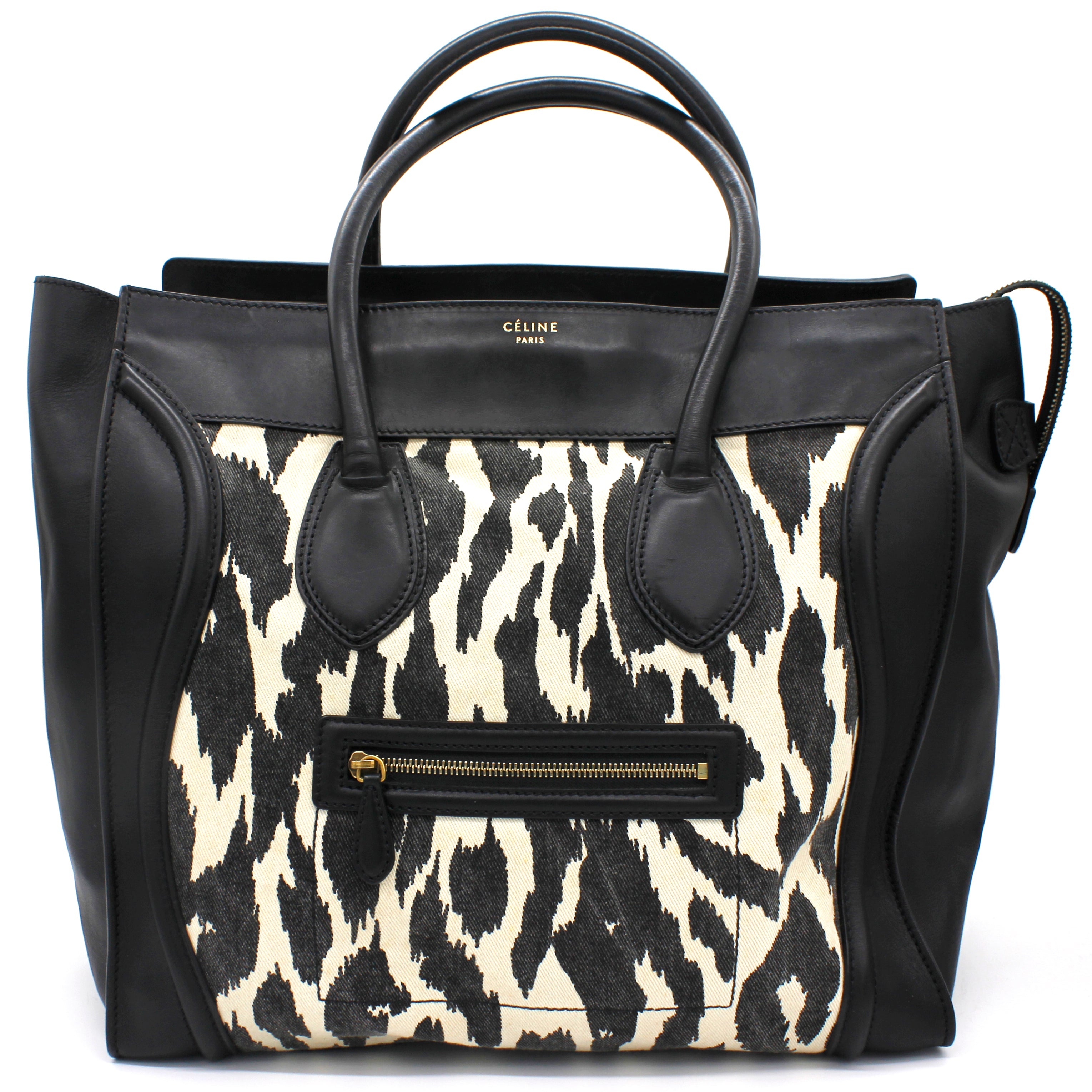 Medium Luggage Phatom Bag in Calfskin
