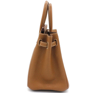 Birkin 25 tote bag Togo Gold