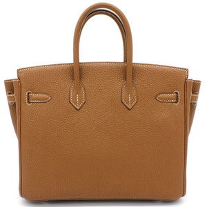 Birkin 25 tote bag Togo Gold