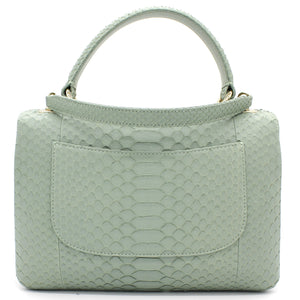 Snack skin Small Trendy CC Flap Dual Handle Bag Light Green