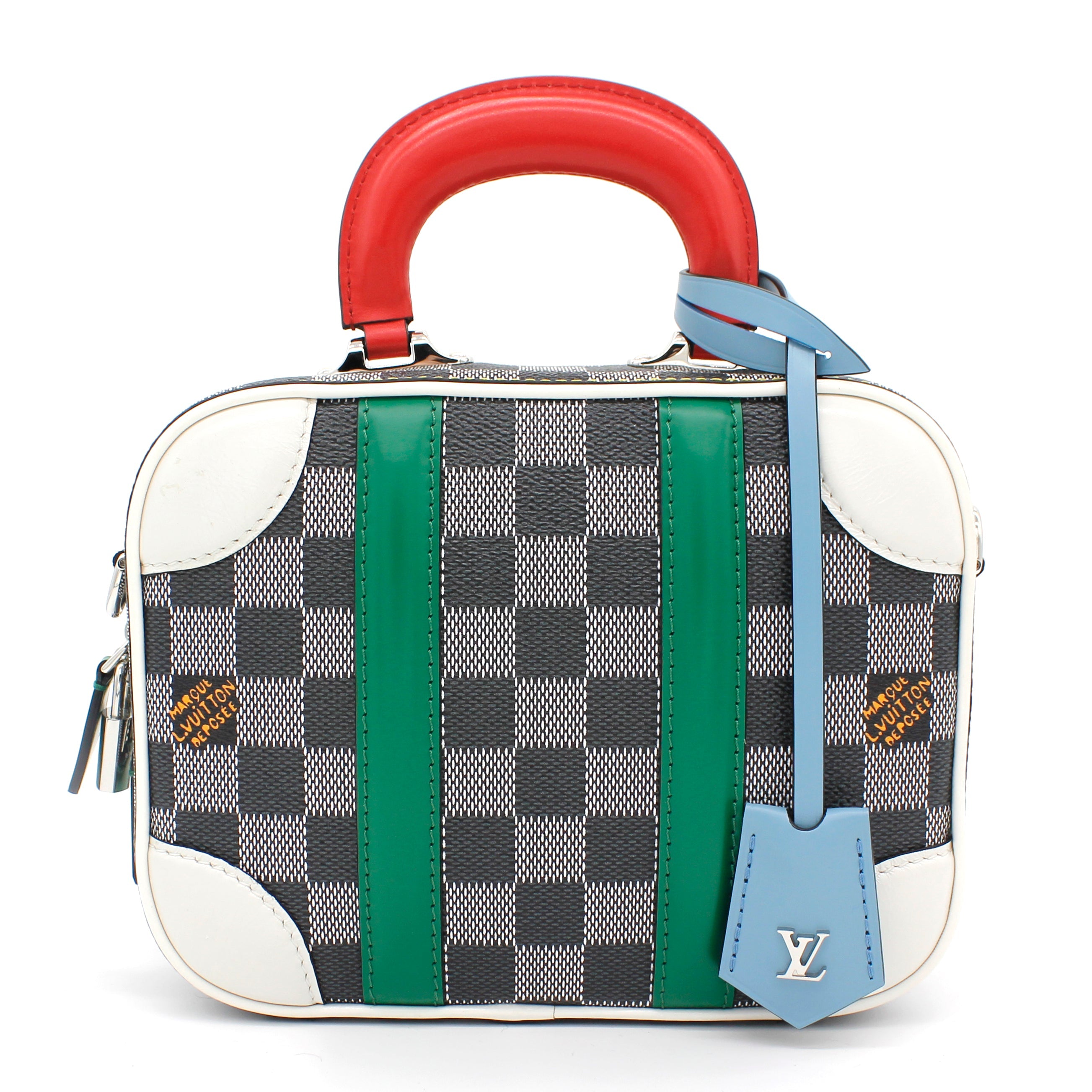 Valisette BB Damier coated canvas