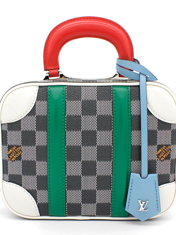 Valisette BB Damier coated canvas