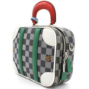 Valisette BB Damier coated canvas