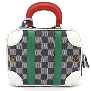 Valisette BB Damier coated canvas