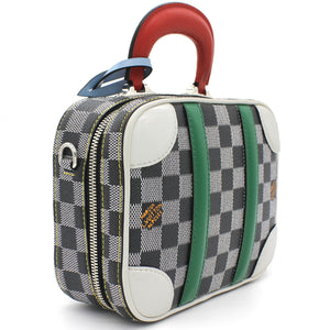 Valisette BB Damier coated canvas