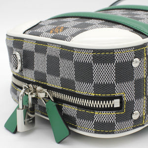 Valisette BB Damier coated canvas