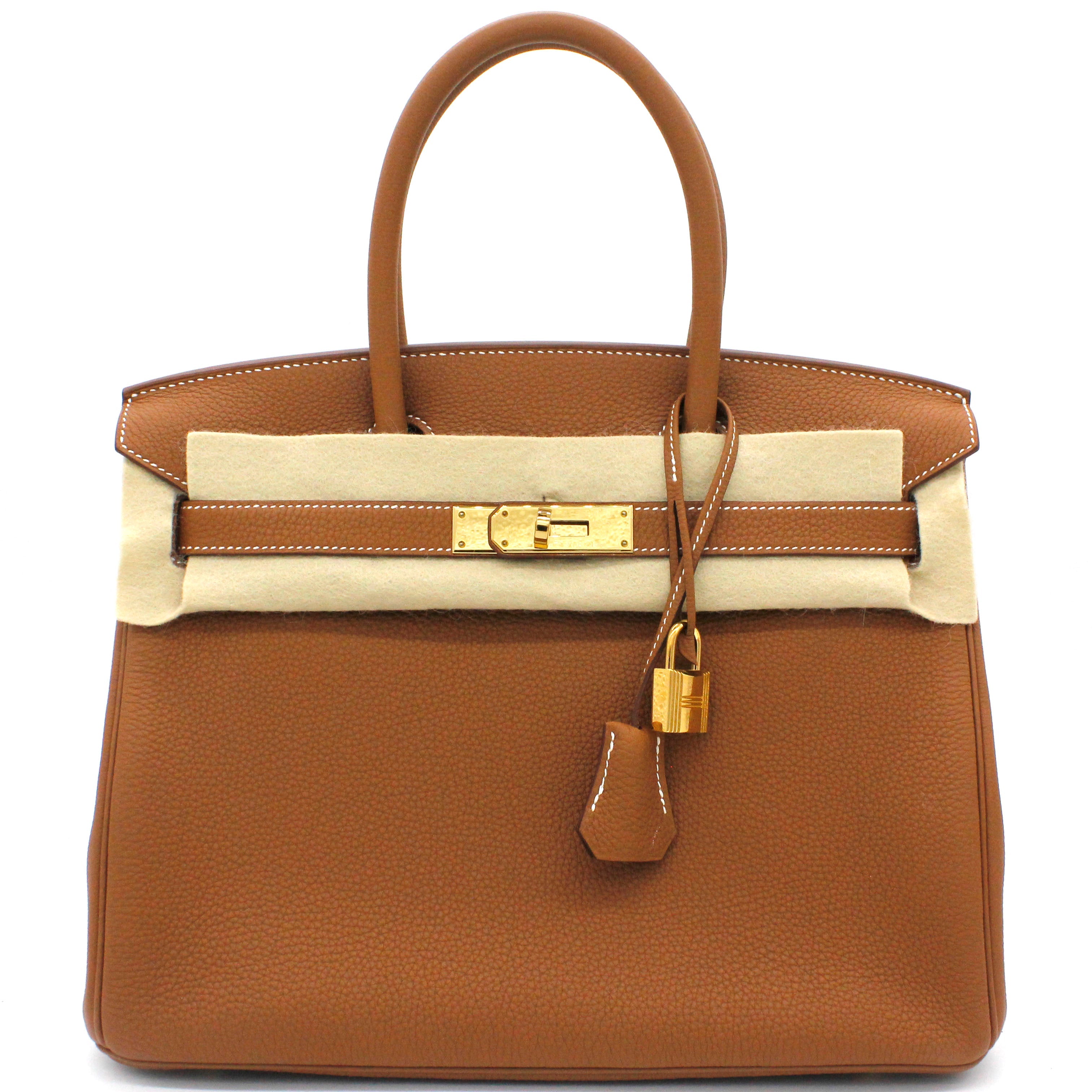 Togo Birkin 30 Gold