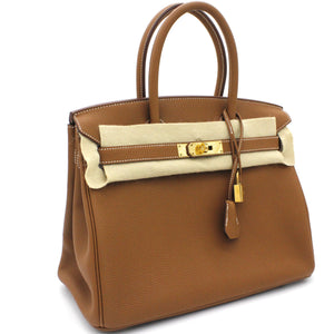 Togo Birkin 30 Gold