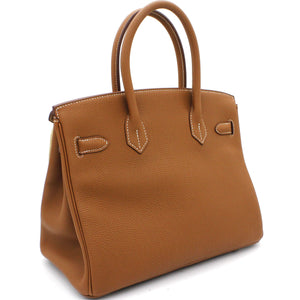 Togo Birkin 30 Gold
