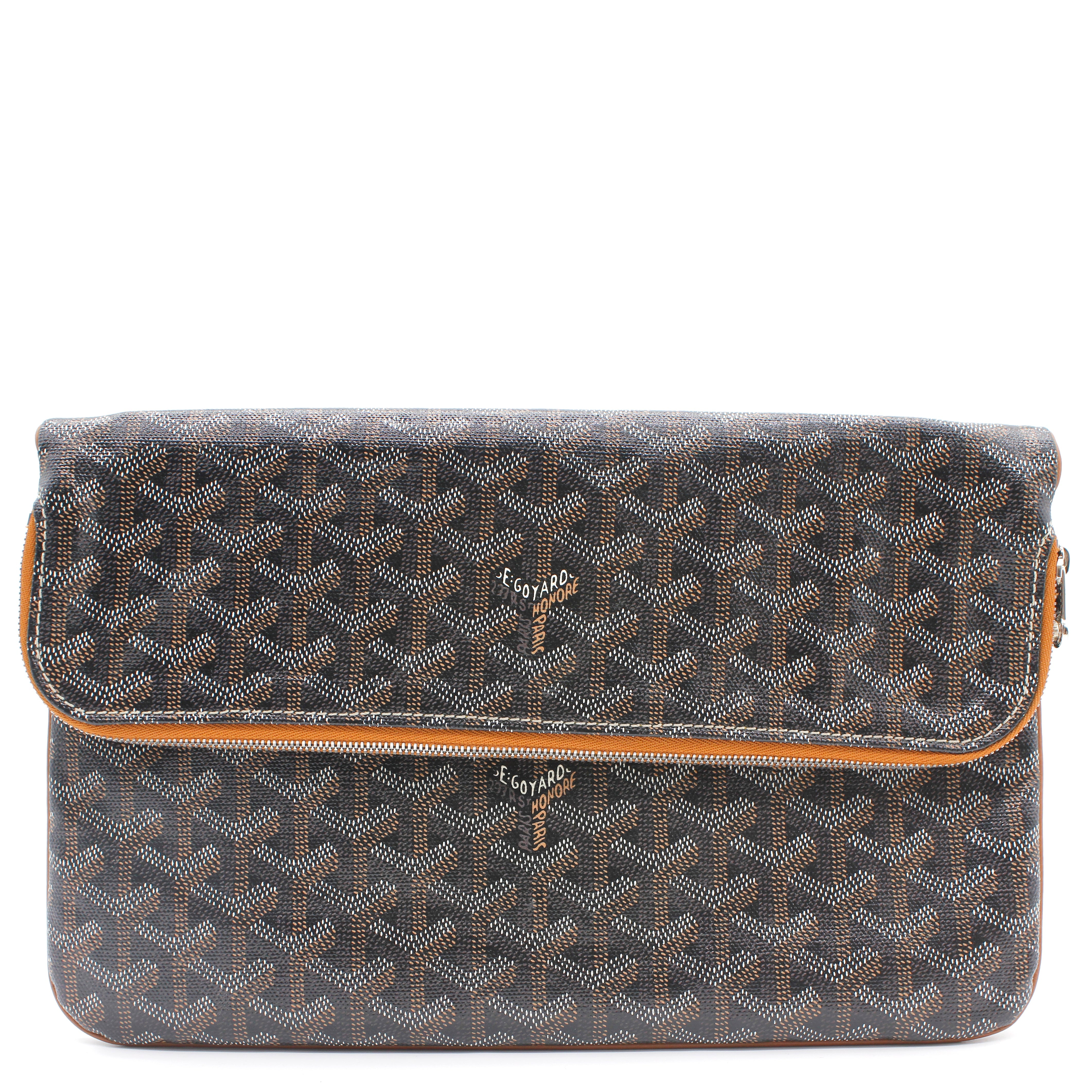 Saint Marie Clutch Coated Canvas
