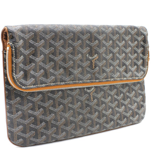 Saint Marie Clutch Coated Canvas