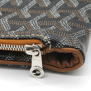 Saint Marie Clutch Coated Canvas