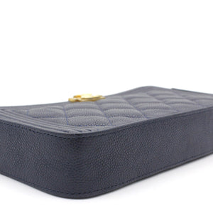 Boy Double Zip Around Wallet on Chain Woc