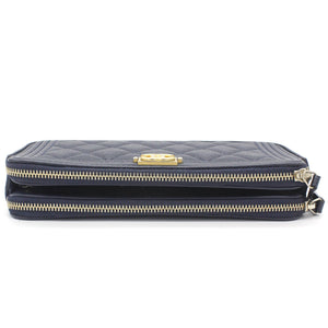 Boy Double Zip Around Wallet on Chain Woc