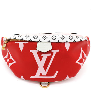 Monogram Giant Bumbag Rouge