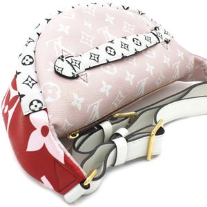 Monogram Giant Bumbag Rouge