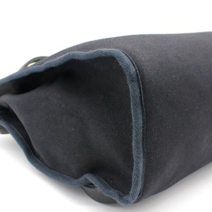 Black Canvas and Leather 2-in-1 Herbag 31 Backpack