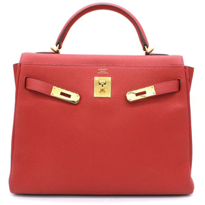 Géranuim Togo Leather Kelly 32