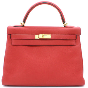 Géranuim Togo Leather Kelly 32