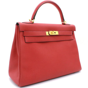 Géranuim Togo Leather Kelly 32