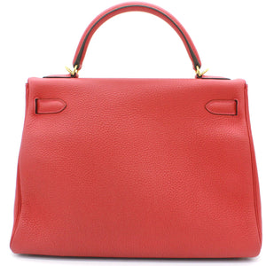 Géranuim Togo Leather Kelly 32