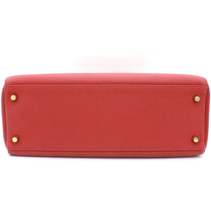 Géranuim Togo Leather Kelly 32