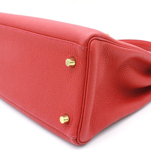 Géranuim Togo Leather Kelly 32