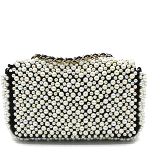 Pearly Mini Classic Flap Bag