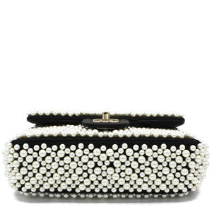 Pearly Mini Classic Flap Bag