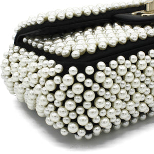 Pearly Mini Classic Flap Bag