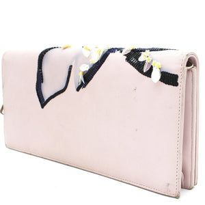 Sequins-embellished Wallet on Chain
