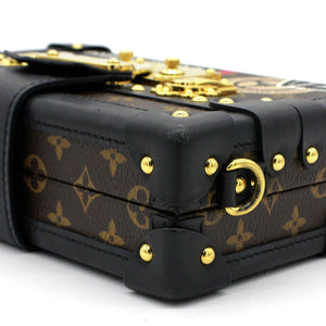 Limited Edition Leather World Tour Petite Malle Bag